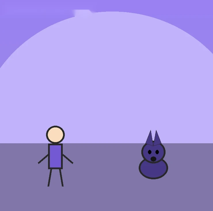 Illustration of “The Luminous Path” in Cartoon style