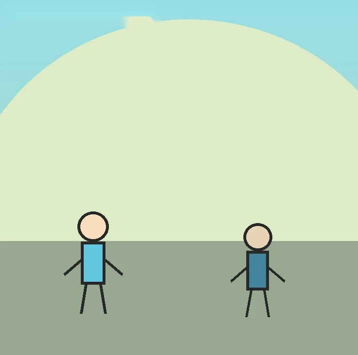 Illustration of “The Kite That Learned to Share” in Cartoon style